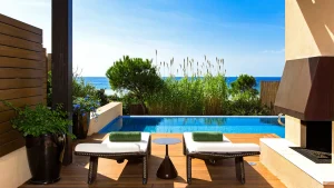 premium grand infinity suite 2 beachfront - The Romanos, A Luxury Collection Resort, Costa Navarino